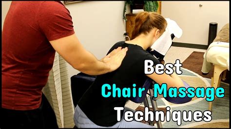 If you go to a spa, you can order a special type of massage: 5 Most Effective Chair Massage Techniques - YouTube