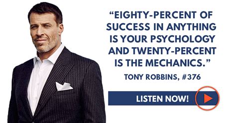 We did not find results for: Tony Robbins: "Eighty-Percent of Success in Anything is ...