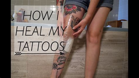 Leg tattoos like many other areas are easy to conceal with clothes but when exposed also give an attractive appeal to the bearer. PR: How I Heal My Tattoos!!! - YouTube