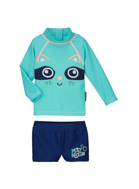 Colorés, gais et confortables : Bulles de Plume: Maillot de bain ANTI-UV Petit Béguin