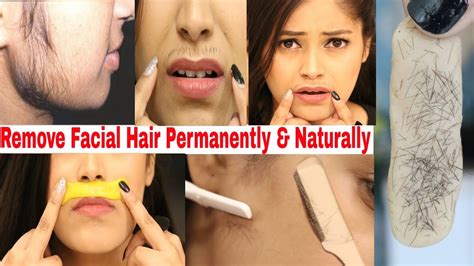 100% effective and guaranteed method to remove unwanted hair permanently at home without shaving or waxing. How to Remove Facial Hair Permanently💯%Naturally At Home ...