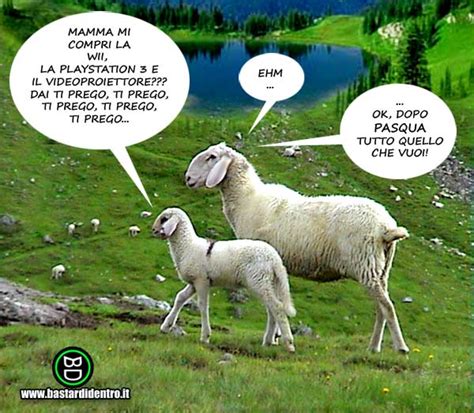 Buona pasqua messaggi auguri divertenti dediche frasi. Il Blog di Pupottina: n. 1100 - Bastardi Dentro e l'agnello