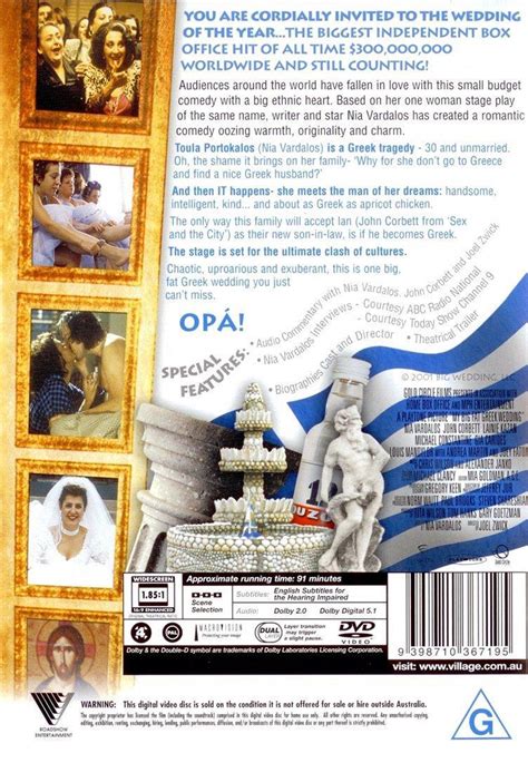 My big fat greek wedding. My Big Fat Greek Wedding (DVD, 2003, 1 Disc) - Brand New ...