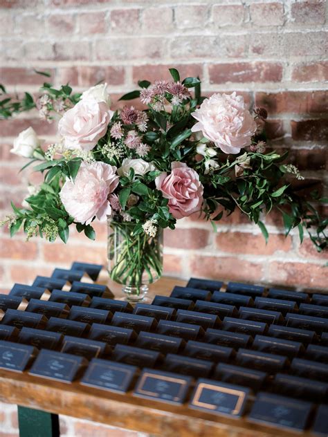 Navy Escort Cards at Liberty Warehouse in Brooklyn, New York