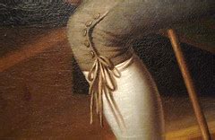 The surface is uneven and the risk of injury is high. Charles Willson Peale, Staircase Group (Portrait of ...