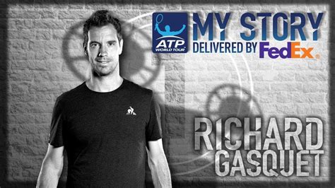 Professional tennis player on the atp world tour. Baseline: Gasquet shares what it was like growing up ...