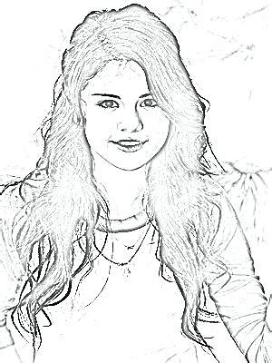 Don't let all of them perform the web for a long period. Selena Coloring Pages at GetColorings.com | Free printable ...