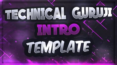 Impressive, customizable, easy to integrate. Technical Guruji Intro || After Effects CC Template ...