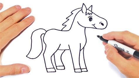 A new animal tutorial is uploaded every week, so check beck soon for new tutorials! How to draw a Horse Step by Step | Horse Drawing Lesson ...