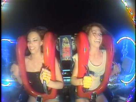 Slingshot charges an additional fee to ride. Hot Girl Fail on SlingShot Ride in Florida! Funny | Daily ...
