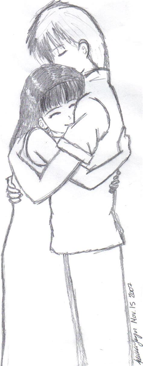 Maybe you would like to learn more about one of these? Easy Drawings Of Anime Couples Hugging