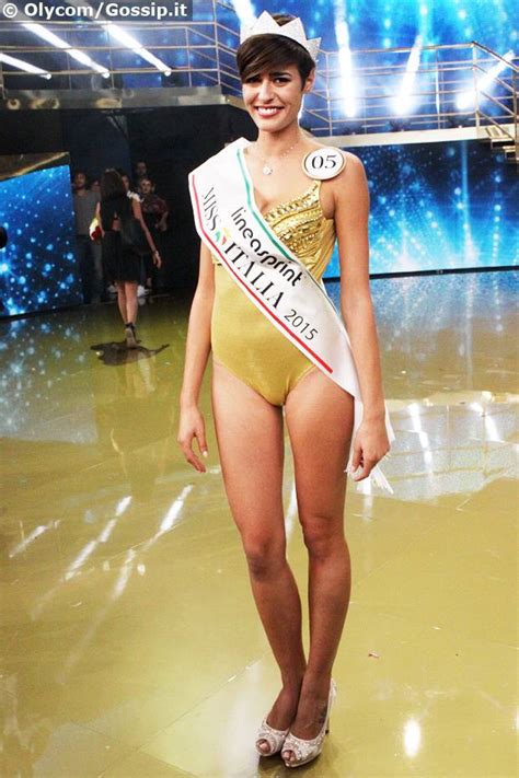 Numero 05, 18 anni, nata a montalto di castro (vt), è miss italia 2015. Miss Italia 2015 è Alice Sabatini - Gossip.it