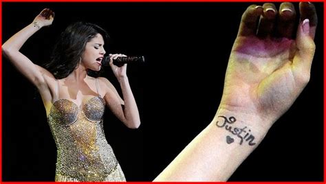 Selena gomez's tattoo on the outside of her right foot. Gossip Girls