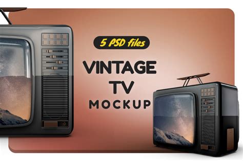 Blue, yellow, pink, and green, along with the hue/saturation. Download Vintage TV Mockup PSD Mockup - 30056+ Free T ...