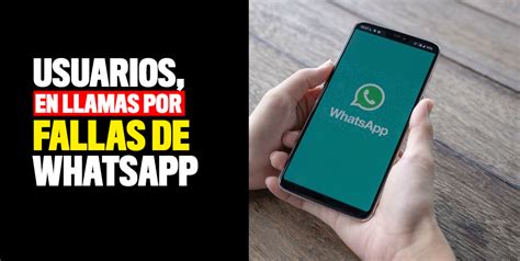 En twitter, usuarios dijeron que la falla se presentó pocos minutos antes de las 15:00. Fallas de WhatsApp