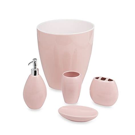 And a pink bathroom signals even more thought and consideration: light pink bathroom accessories - Google Search | Pink ...