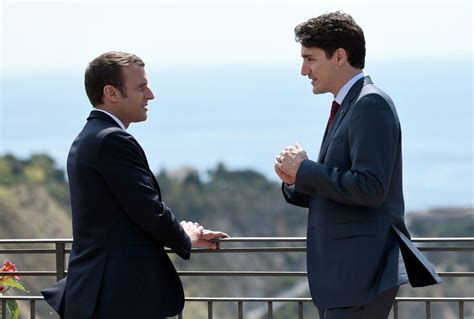 Canadian prime minister justin trudeau was at the podium speaking on the closing day of the g7 summit held in cornwall this year and gave a rather surprising response to a question posed by a bbc journalist. G7 Taormina, Emmanuel Macron e Justin Trudeau coppia da ...