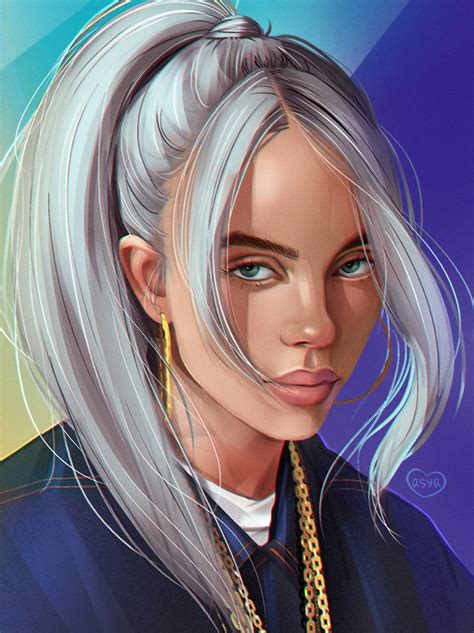 Shop exclusive music and merch from the official billie eilish store. Billie Eilish Cartoon Anime Wallpapers - Wallpaper Cave