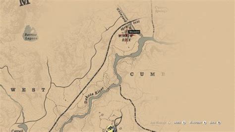 West of the fort, a ways under the second a in the large ambarino written on your map is window rock. Red Dead Redemption 2 Guide - Easily get $1500 (Fast Cash ...