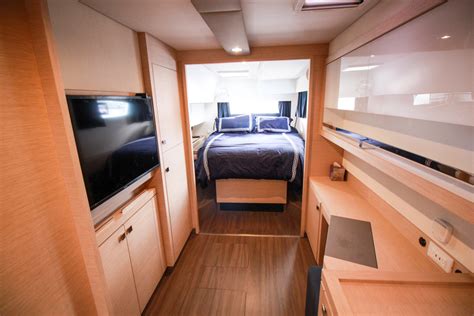 Maybe you would like to learn more about one of these? 2019 Fountaine Pajot Saona 47 FAIR WINDS-main cabin tv ...