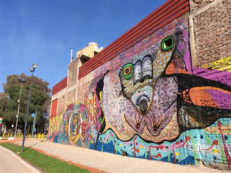 Godoy cruz es una ciudad o pueblo en el provincia mendoza y pertenece a región del nuevo cuyo. Ciclovía Nexo Godoy Cruz / Street Art - Mendoza, Argentina ...