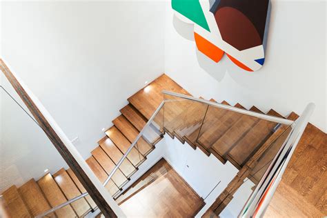 With this unique staircase, the two floors were now transformed into one large maisonette. 170 East End Avenue - Duplex Maisonette Condo - Contemporary - Staircase - New York - by ...