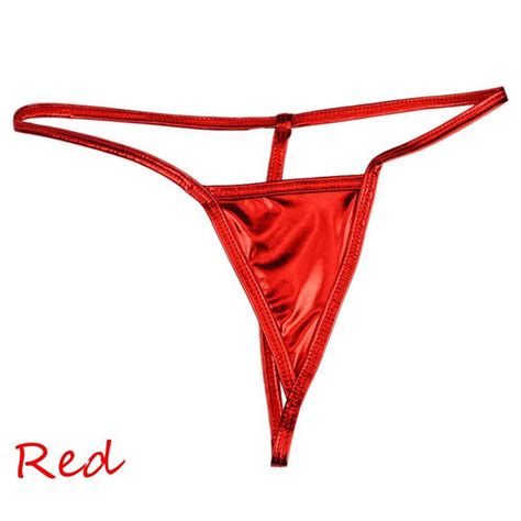 Achetez en toute confiance et sécurité sur ebay! Culotte en cuir dossiers Sexy tongs sous-vêtements Lingerie culotte String - faire des achats en ...