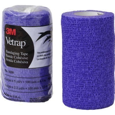 And only accepting 1 pet per person / family at each clinic location. Self adhesive vet wrap. This stuff is invaluable to have ...