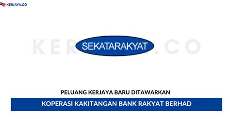 Potongan adalah melalui kobank.sekiranya anda masih belum berdaftar dengan kobank, kami boleh menguruskannya untuk anda. Koperasi Kakitangan Bank Rakyat Berhad • Kerja Kosong Kerajaan