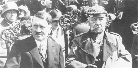 Januar 1933 wird adolf hitler zum reichskanzler ernannt. Doku über von Hindenburg: Seniler Greis oder tatkräftiger ...