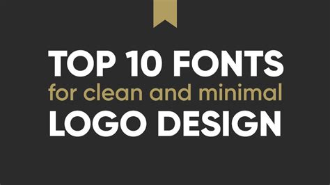 Readability is the most important aspect of choosing a font. 10 Best Professional Fonts for Logo Design: Clean ...