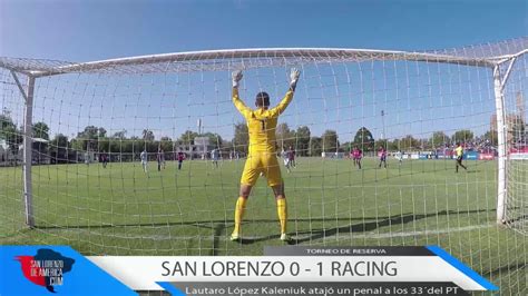 Head to head information (h2h). SAN LORENZO VS RACING. PARTIDO DE LA RESERVA - YouTube