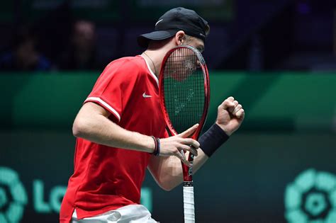 Maybe you would like to learn more about one of these? It was an absolute battle but Denis Shapovalov was unable ...