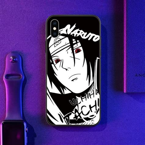 It will flash when your phone is receiving a messag. Anime Naruto Itachi LED Phone Case For iPhone - Anylol