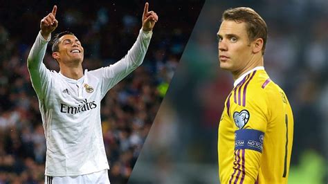 Manuel peter neuer is a german professional footballer who plays as a goalkeeper and captains both bundesliga club bayern munich and the ger. Manuel Neuer mocks Ballon d'Or contender Cristiano Ronaldo ...