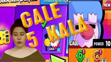 Kutudan çıkmayan yeni karakteri brawl pass ile aldım. YENİ KARAKTER GALE (NEW BRAWLER) İÇİN 5 KALA BRAWL STARS ...