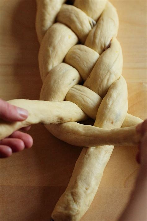 1 loaf frozen white or sweet bread dough, thawed. the first braid, 4 ropes | Czech recipes, Christmas bread ...