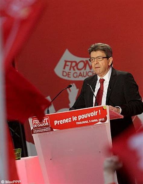 Notre reporter perrine vasque était à ses côtés, elle témoigne. Jean-Luc Mélenchon épingle Nicolas Sarkozy - Elle