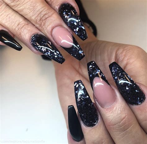 It's actually now reduced in the sale to £39.99 so click through to take a look. 30 Incredible Acrylic Black Nail Art Designs Ideas For ...