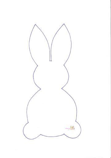 Osterhase schablone hasen schablone vorlage osterhase hase vorlage zum ausdrucken. Osterhasen-Vorlage zum Basteln - Freebie | Hase vorlage ...