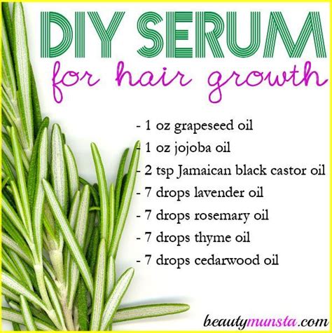 Thinning hair certainly doesn't mean that you are going to get bald. Homemade Serum for Hair Growth | Hair remedies for growth ...