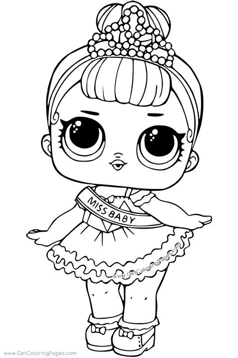 Lol baby lil space queen. LOL Surprise Doll Coloring Pages - GetColoringPages.com