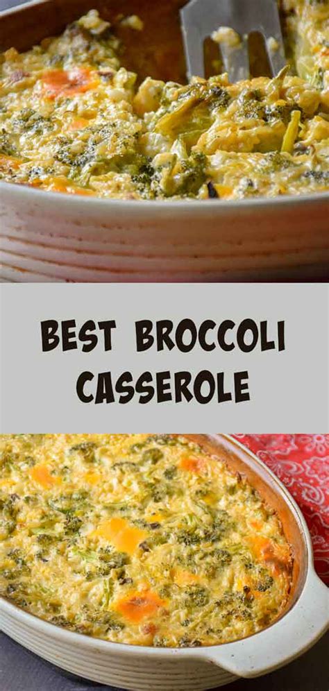 10 delicious broccoli casserole recipes to try tonight. Broccoli Rice and Cheese Casserole - Grumpy's Honeybunch ...