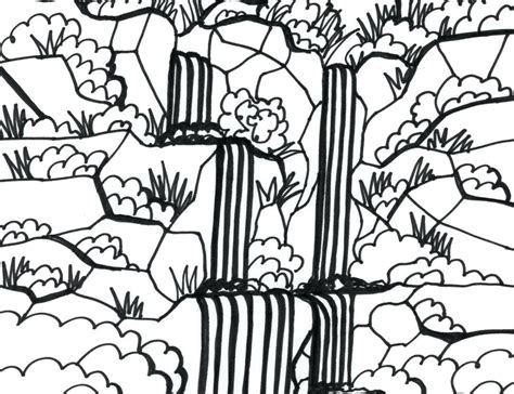 Check spelling or type a new query. Waterfall Coloring Pages For Adults at GetDrawings | Free ...