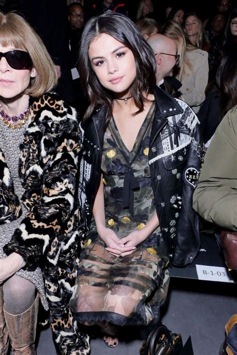 A place for фаны of selena gomez fashion to express their opinions through original articles. SELENA GOMEZ at Coach Fashion Show at New York Fashion ...