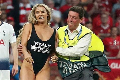 Champions league final streaker speaks out after she is released. Champions League final streaker Kinsey Wolanski gains 1 ...