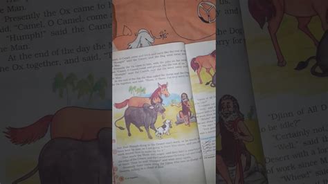 The dog, the horse and the ox all urged him to join in their work, but he only answered humph! # Lesson - 1st ' How the Camel got his hump'#Grade 8th C.B ...