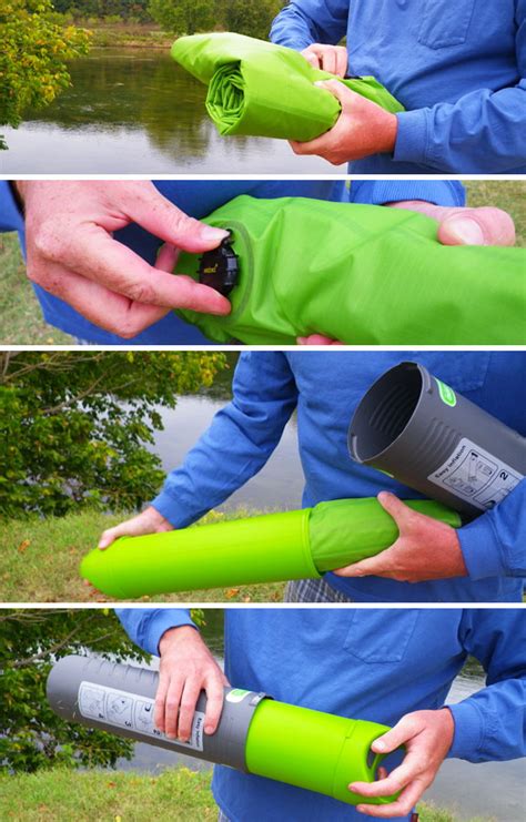 The best air mattresses will need a great pump to inflate and sometimes to even deflate. A Review of the Aerobed Pakmat Inflatable Camping Mattress ...