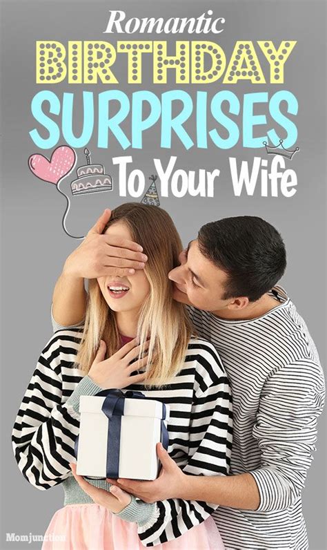 The start of her 30s means she's a little older, definitely wiser, yet still loves things that sparkle and those unexpected surprises. 16 Charming Romantic Ways To Give Birthday Surprise To ...