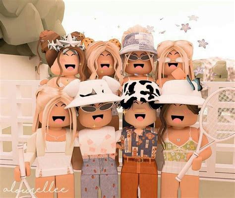 Como obtener un buen avatar de roblox con pocos robux. Roblox aesthic grupo de amigas | Fotos de perfil tumblr ...